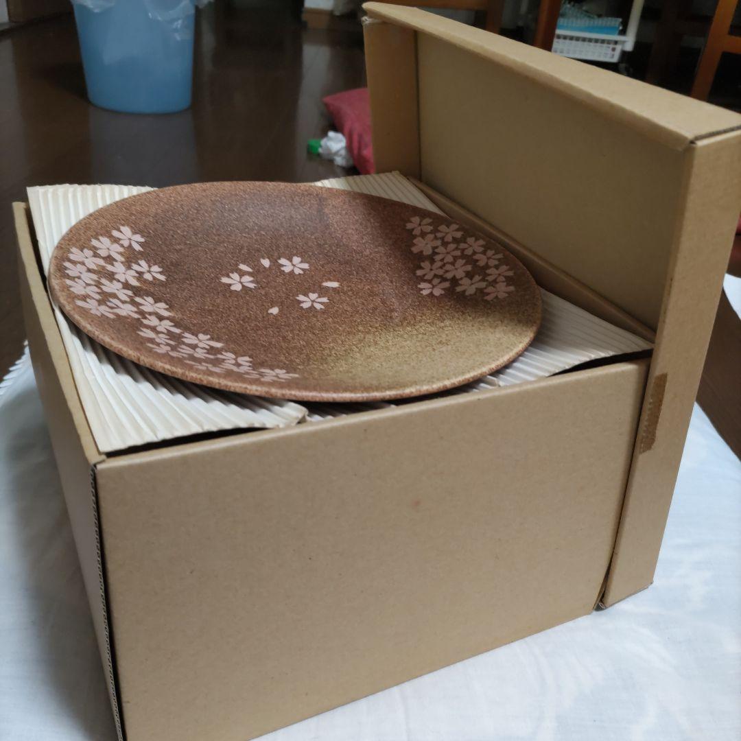 桜模様 陶器皿 大皿2点　小鉢5点　急須　おろし皿　菜箸　セット
