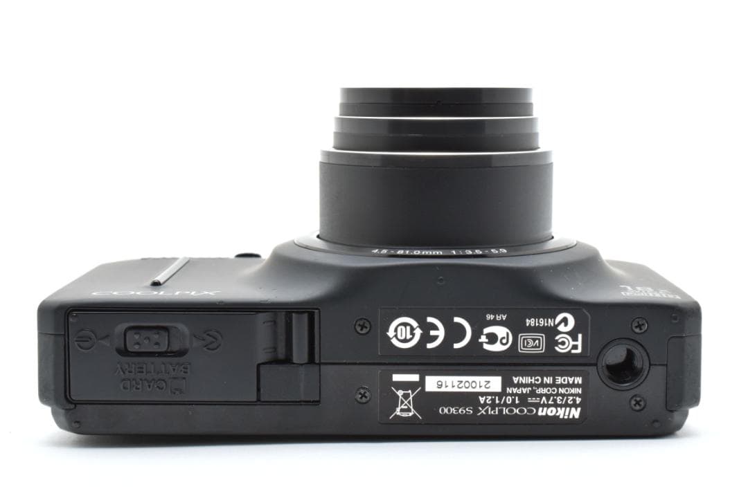 【極美品】Nikon COOLPIX S9300 ブラック　動作確認済