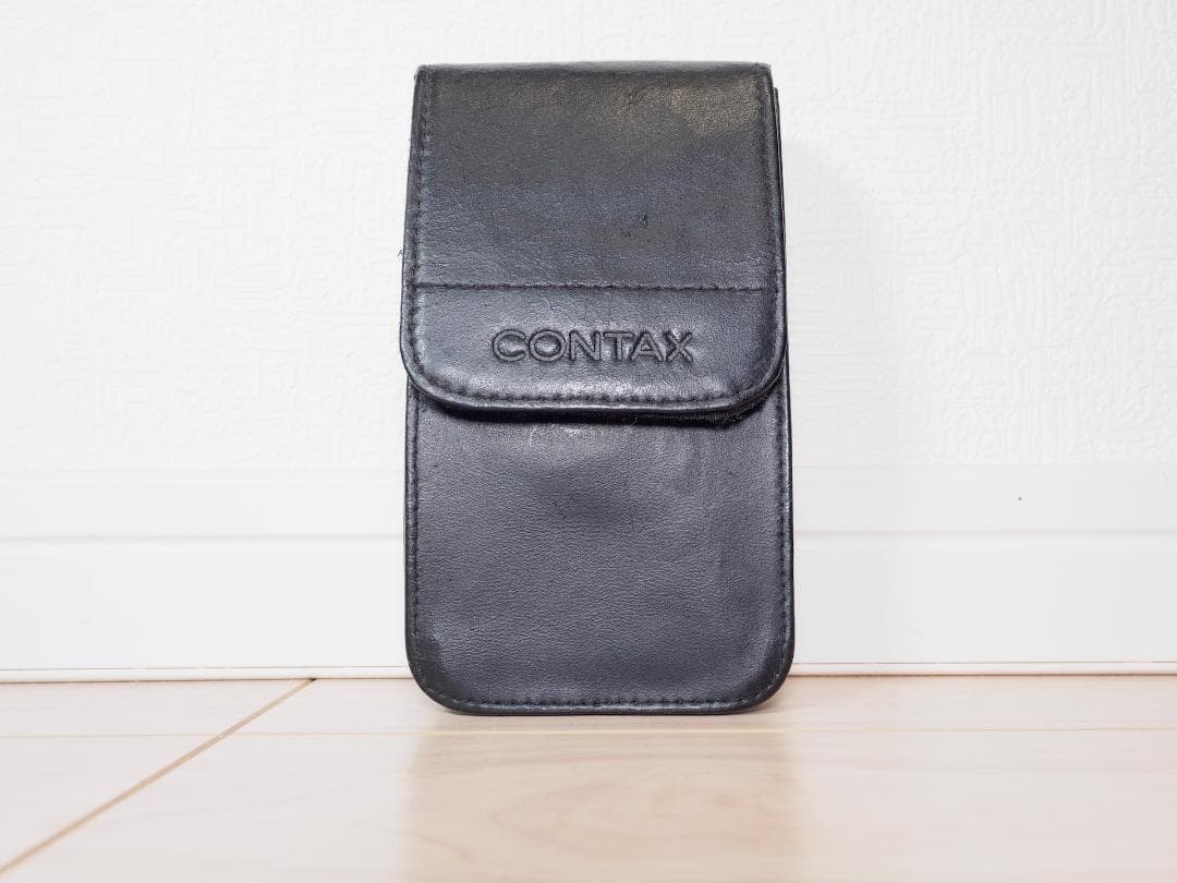 CONTAX TVS DIGITAL チタンブラック 純正ケース バッテリー3個