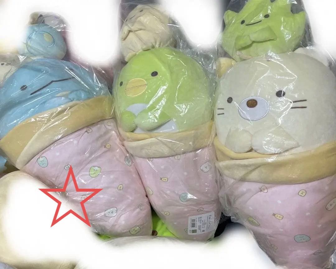 すみっコぐらし クレープぬいぐるみセット