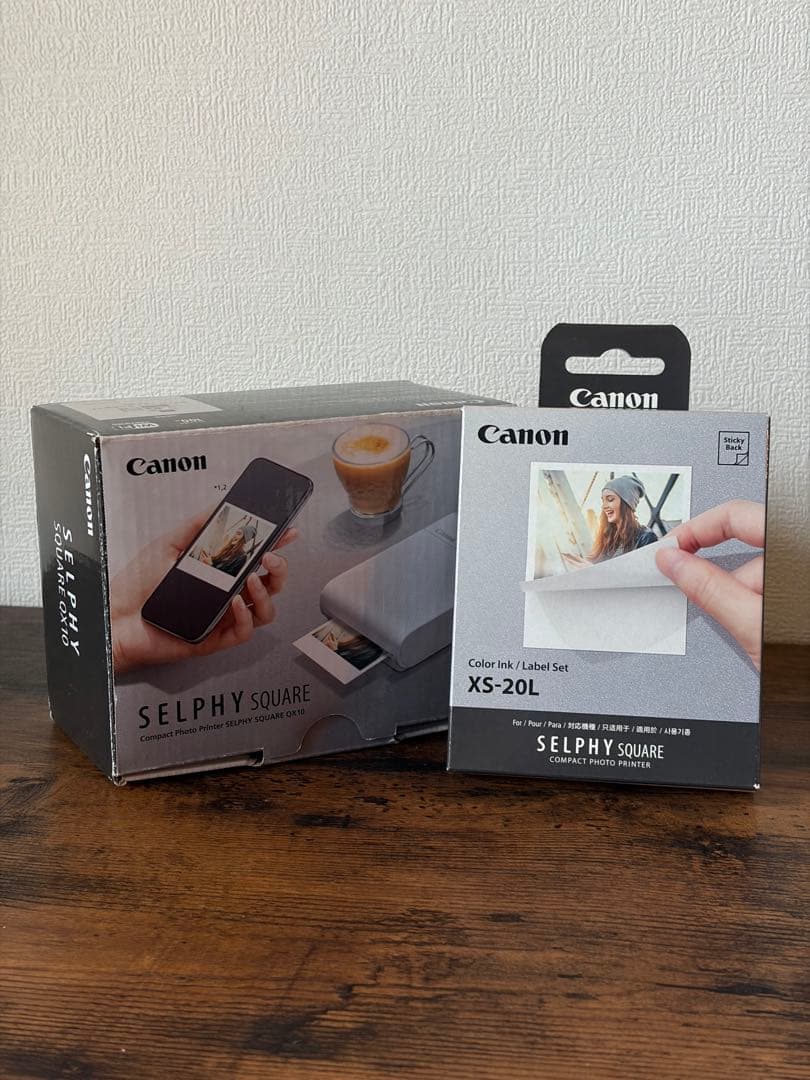 【中古即決】Canon SELPHY SQUARE プリンターセット