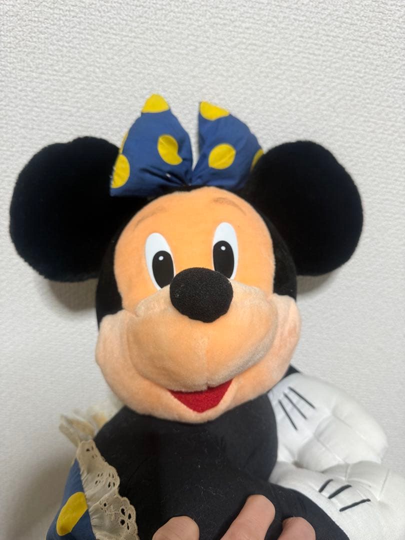 【希少】ミッキー＆ミニー 特大ぬいぐるみ 平成レトロ