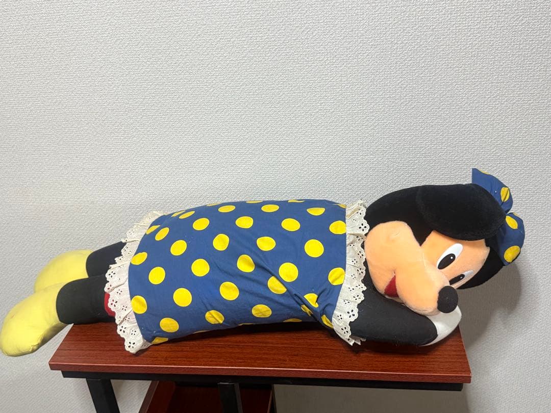 【希少】ミッキー＆ミニー 特大ぬいぐるみ 平成レトロ