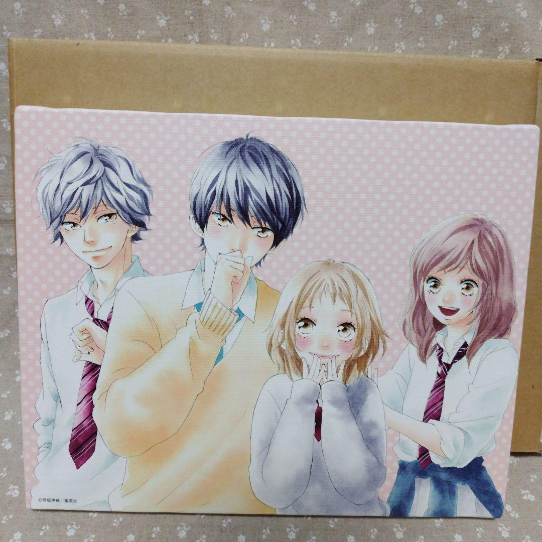 集英社 咲坂伊緒 キャンバスアート ストロボ・エッジ アオハライド