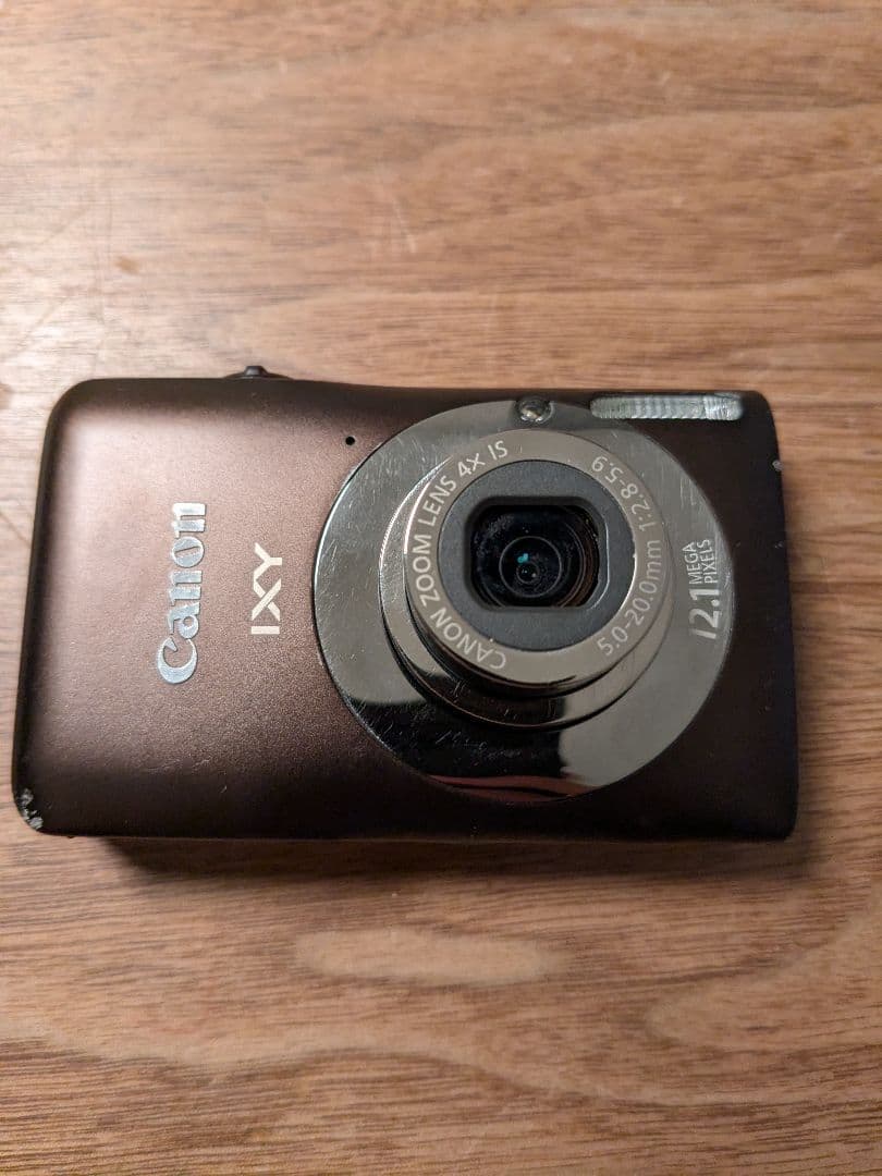 ​【動作品】Canon IXY 200Fブラウン デジカメ★予備バッテリー2個付