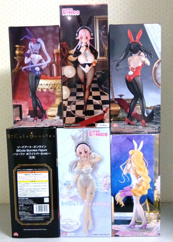 限定価格！　BiCute Bunnies Figure　6点