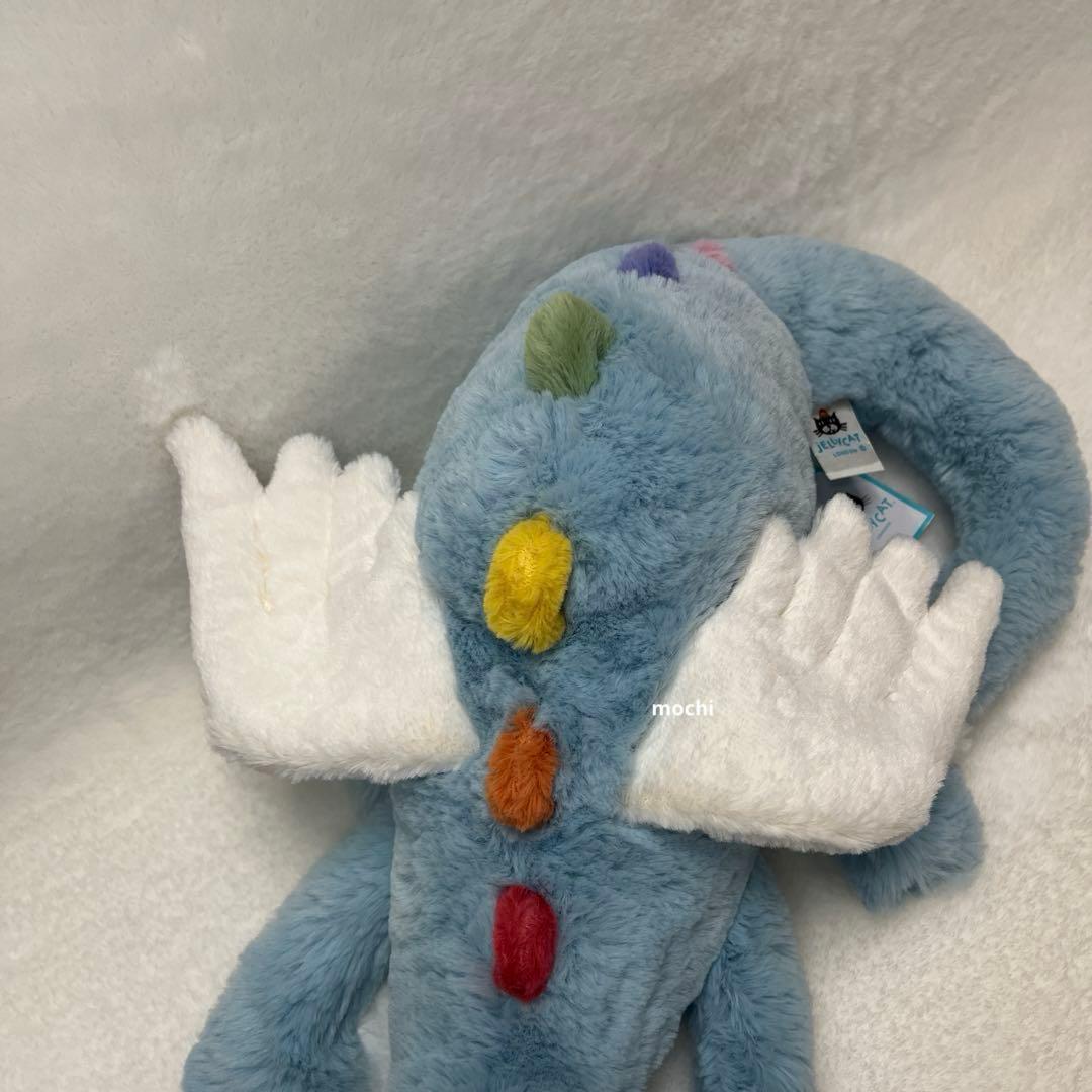  Sky Dragon ドラゴン 水色 ぬいぐるみ新品