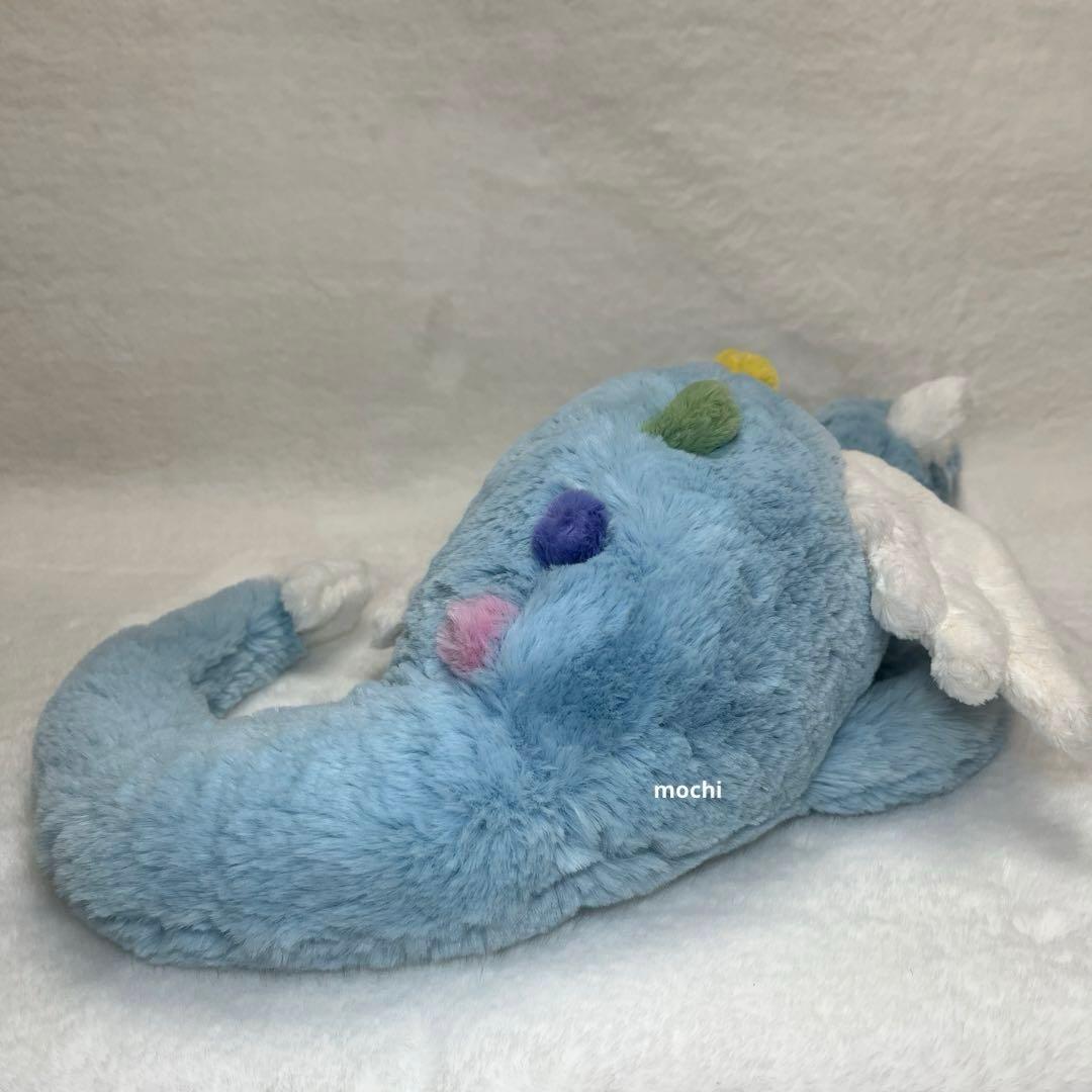  Sky Dragon ドラゴン 水色 ぬいぐるみ新品
