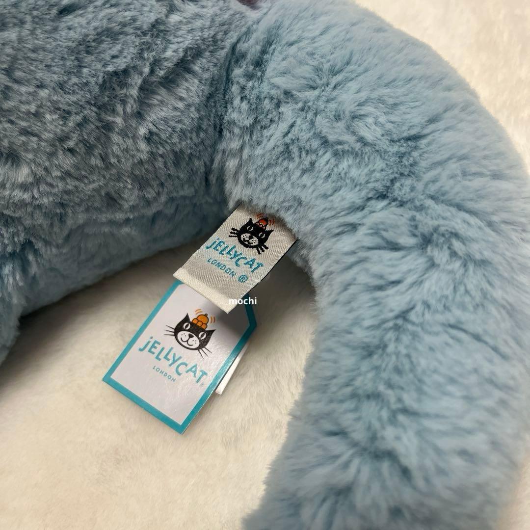  Sky Dragon ドラゴン 水色 ぬいぐるみ新品