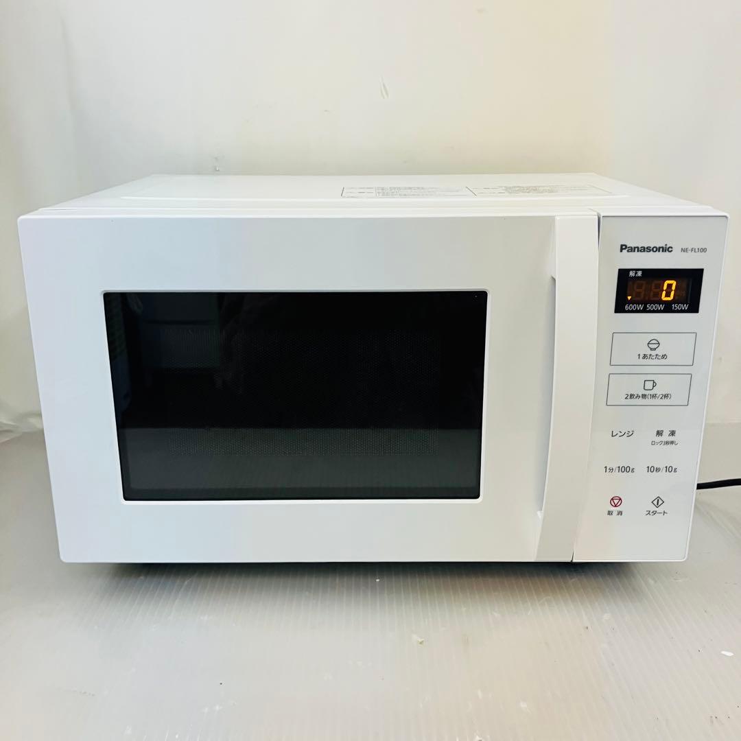3r33. Panasonic 電子レンジ NE-FL100-W 2022年製