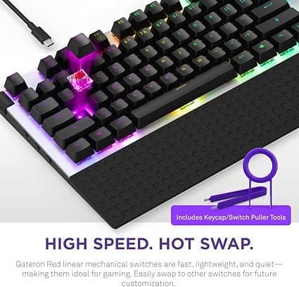 NZXT FUNCTION ゲーミングキーボード ホワイト