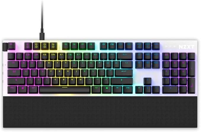 NZXT FUNCTION ゲーミングキーボード ホワイト