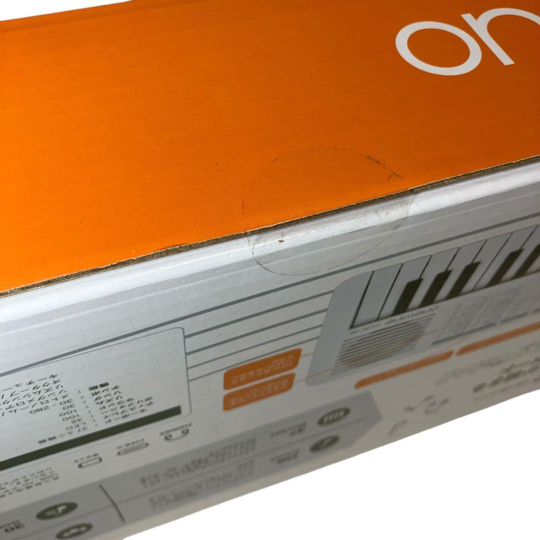 ☆【新品】 ワントーン(Onetone) 37鍵 ホワイト 電子キーボード/ミニ