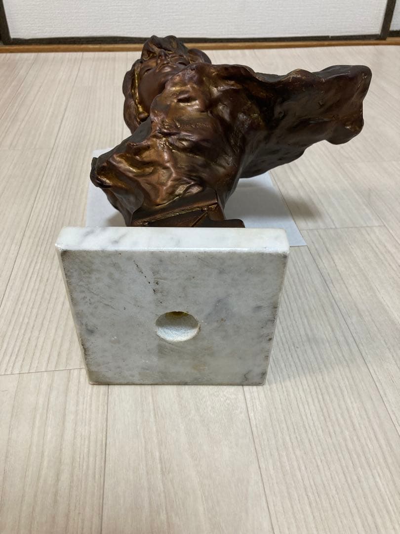希少　彫刻像　ブロンズ　女性像　美術品　骨董品　アンティーク　置物