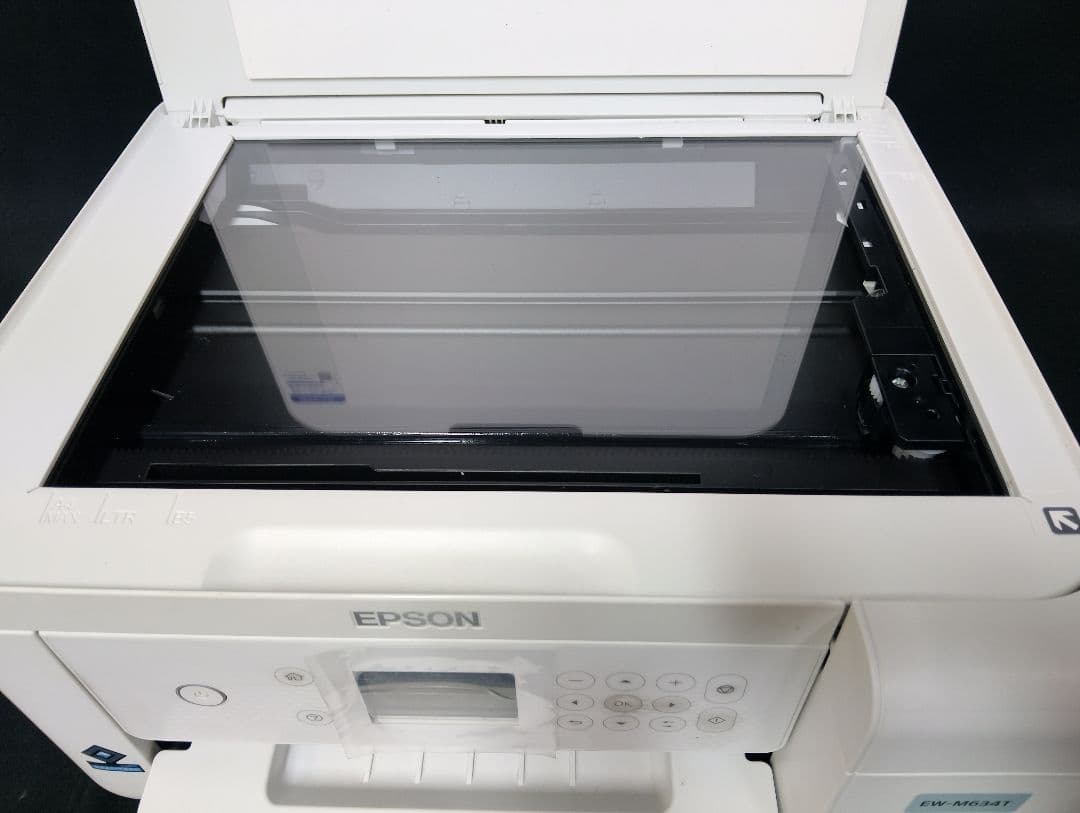 EPSON エコタンク EW-M634Tノズルチェック良好 使用感あり 白