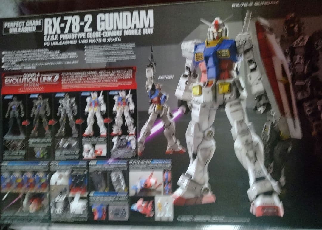完全未開封RX-78-2 GUNDAM PG UNLEASHED ガンダム