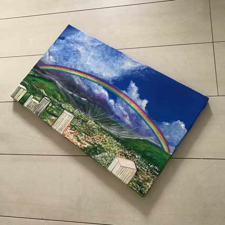 ハワイ土産♡海の絵♡絵♡アート♡ロンハーマン♡sandyfeet♡プアラニ