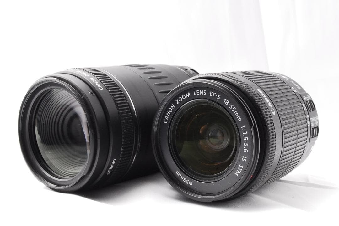 即購入1000円OFF❤️キャノン EOS 8000D ダブルレンズ Wi-Fi