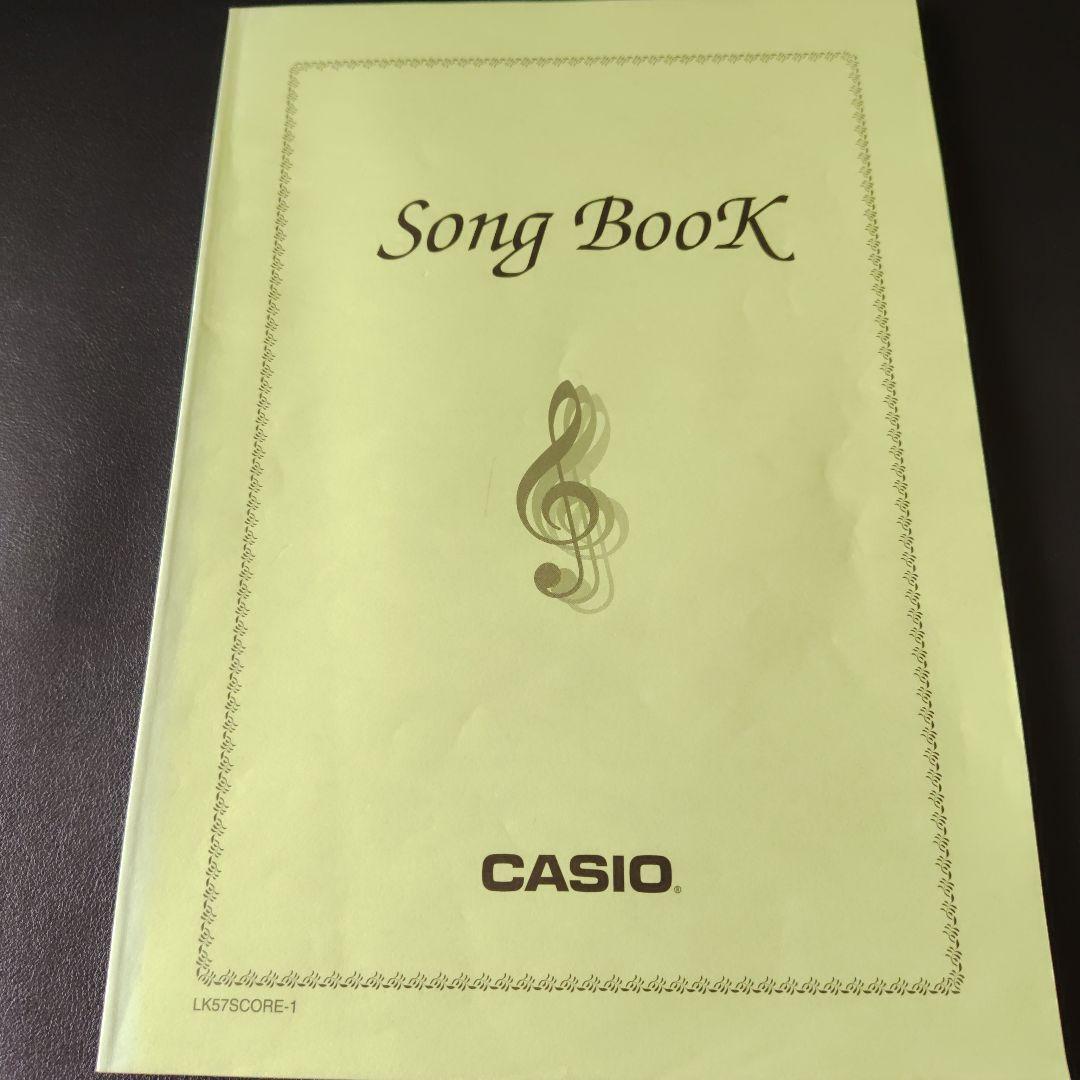 CASIO LK-57 スタンド付き 光ナビゲーションキーボード 61鍵盤