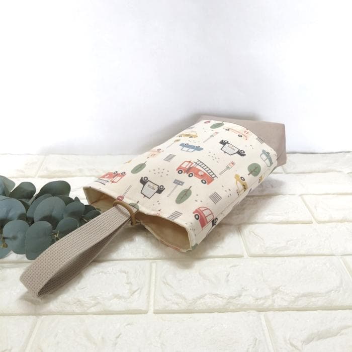 《通園・通学3点セット》はたらくクルマ・レッスンバッグ他計3点　＃n1858