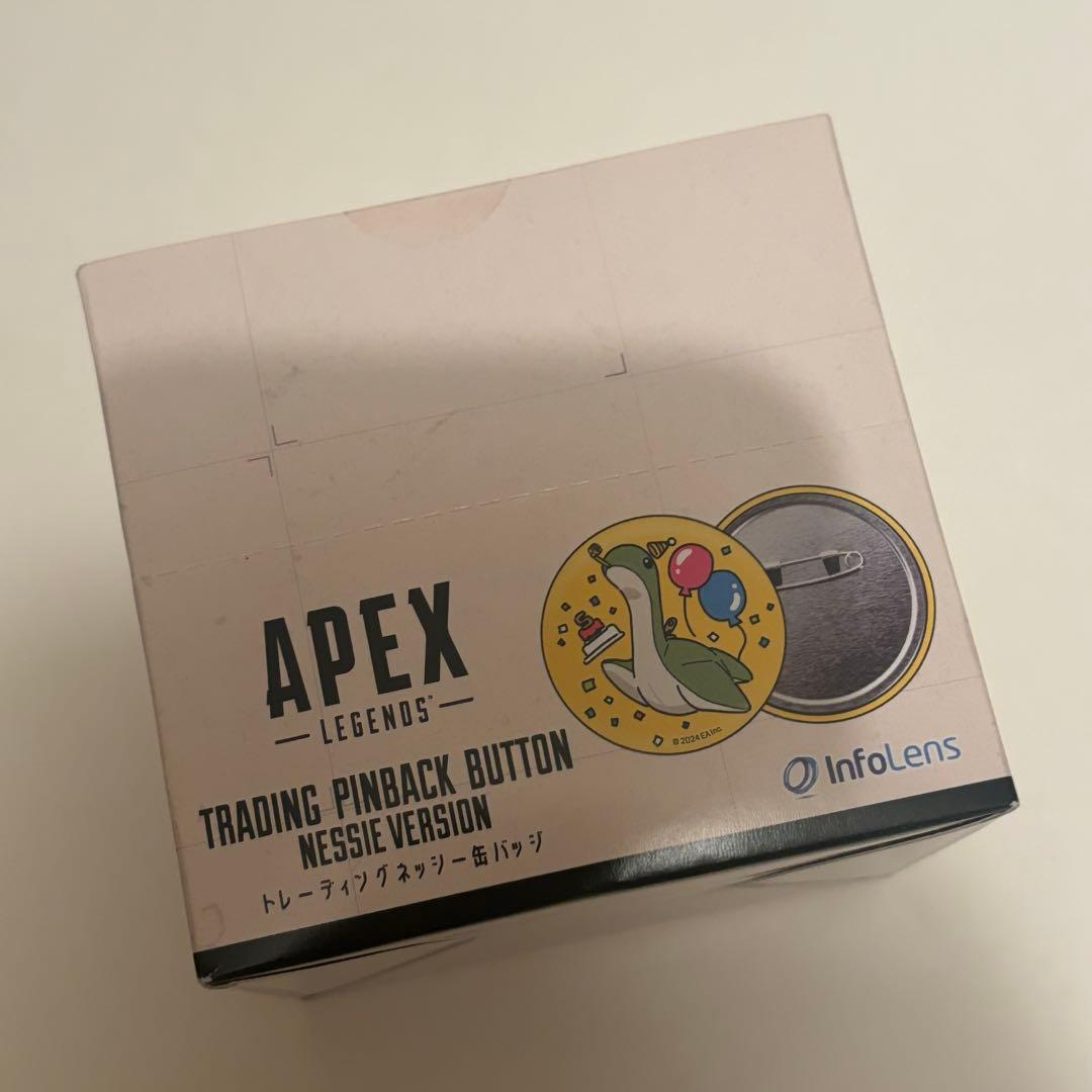 Apex ネッシー トレーディング缶バッジ BOX 全8種 未開封