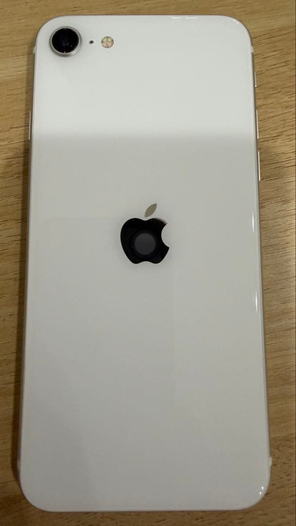 【SIMフリー】iPhone SE2 64GB ホワイト 本体　BT83%