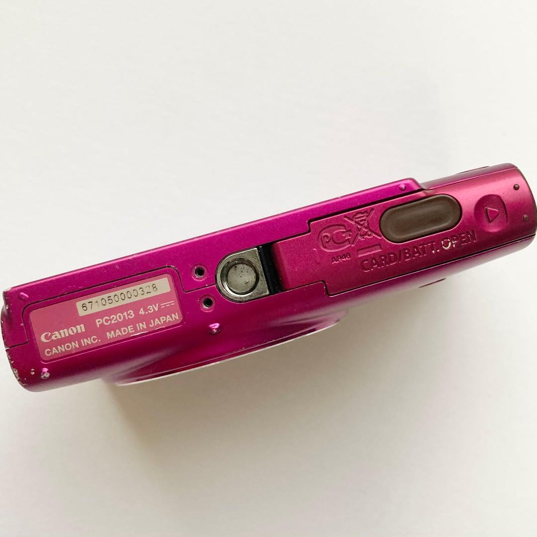 Canon IXY ピンク デジタルカメラ 本体と付属品　ジャンク品