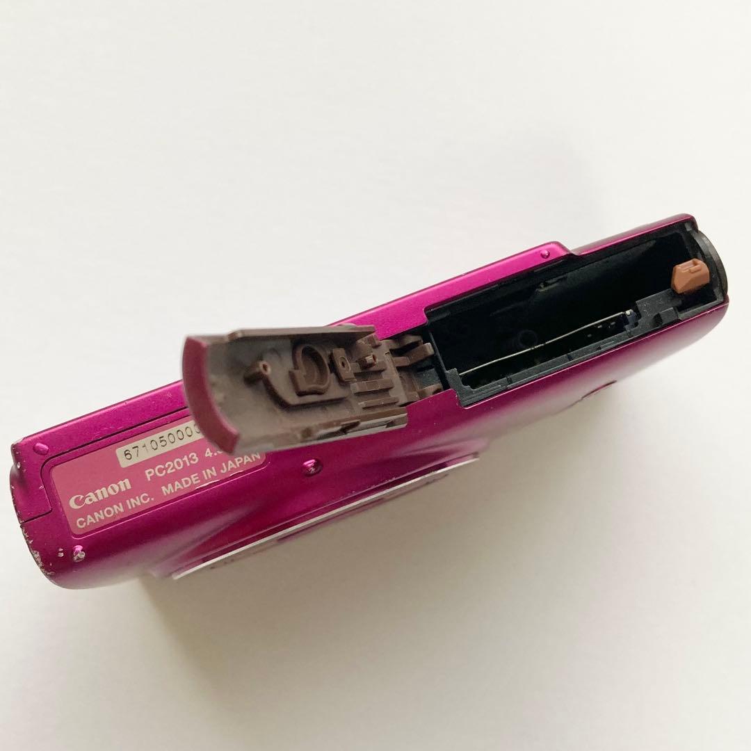 Canon IXY ピンク デジタルカメラ 本体と付属品　ジャンク品