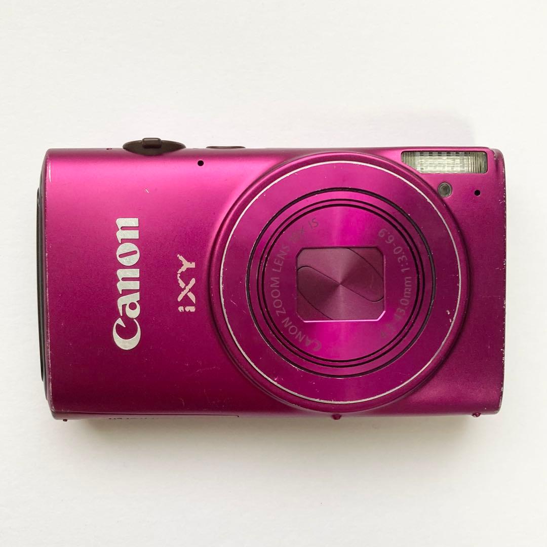 Canon IXY ピンク デジタルカメラ 本体と付属品　ジャンク品