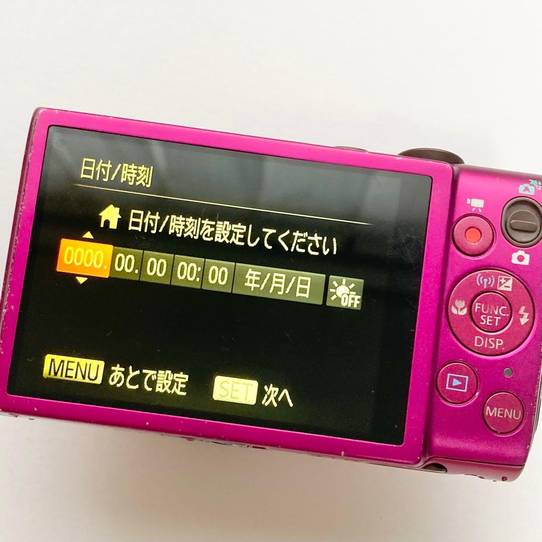 Canon IXY ピンク デジタルカメラ 本体と付属品　ジャンク品