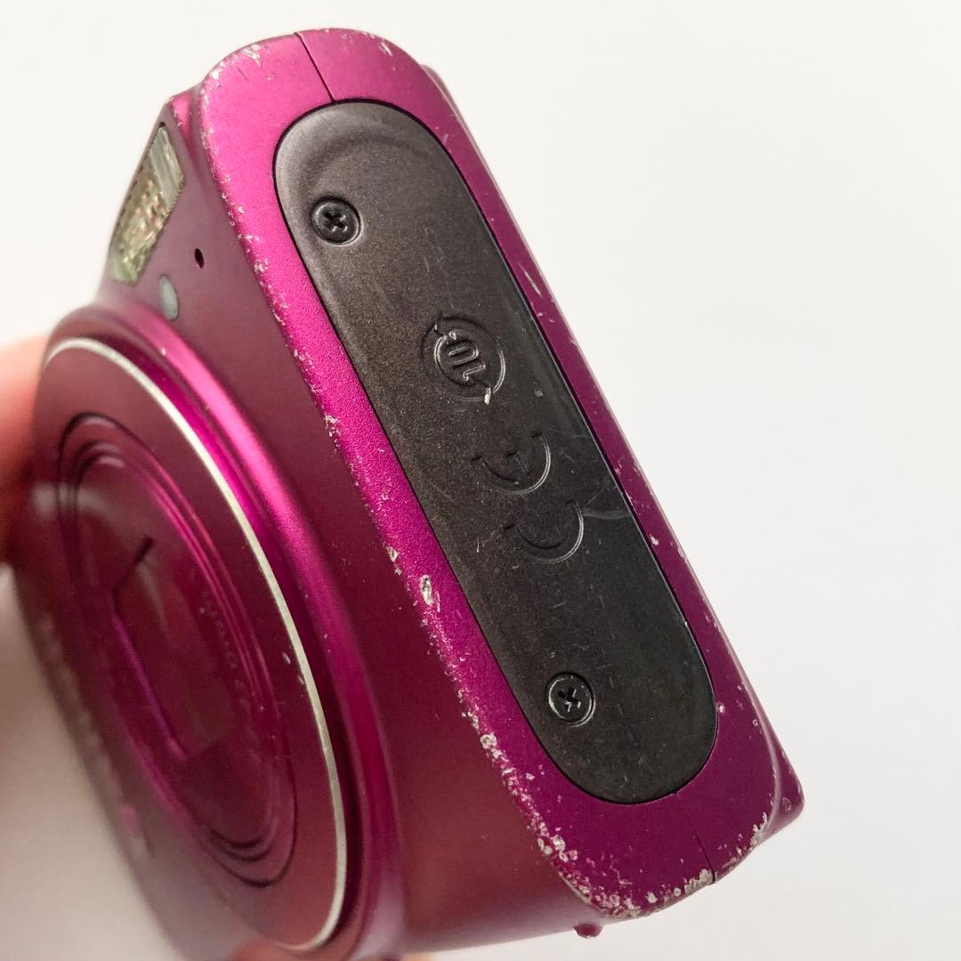 Canon IXY ピンク デジタルカメラ 本体と付属品　ジャンク品