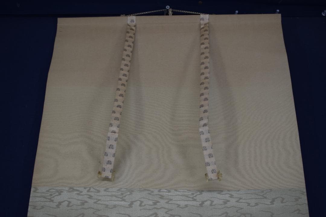 【真作】長崎光陽/双鶏之図/チャボ図/掛軸☆宝船☆Z-611