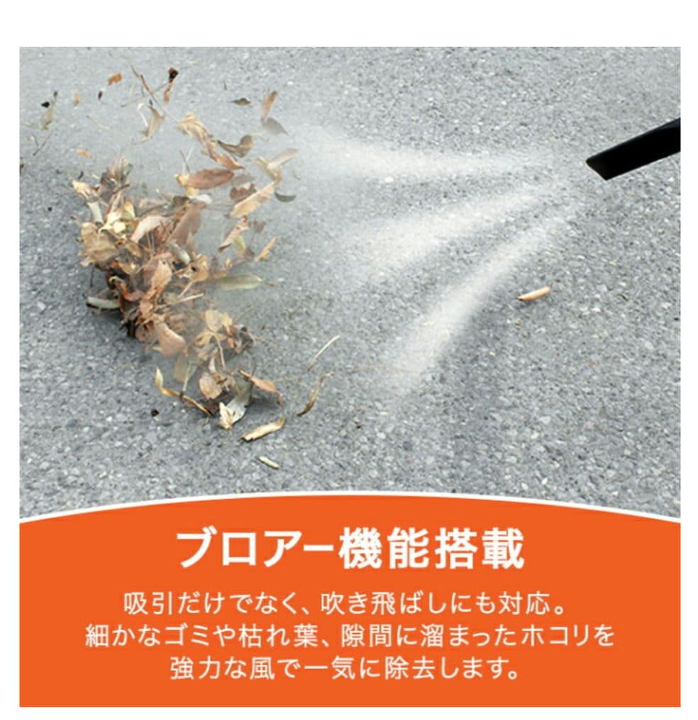 湿式乾式両用業務用掃除機　HG15ブロワー機能付