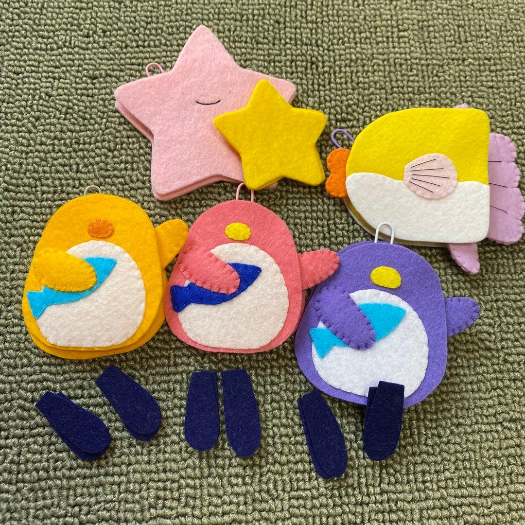 みゆさま専用フェルトおさかなつらりオーダー