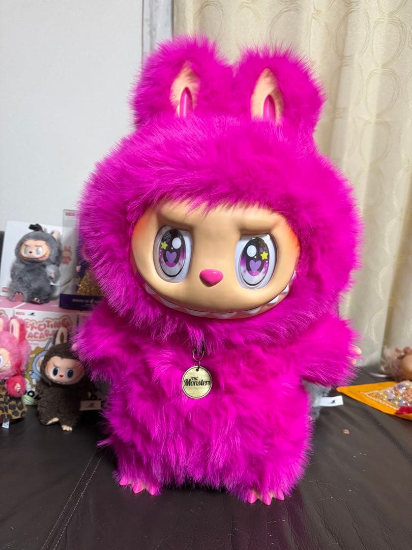 超特大60cmドラゴンフルーツピンク天使ジモモ 羽付き スペシャルオーダー