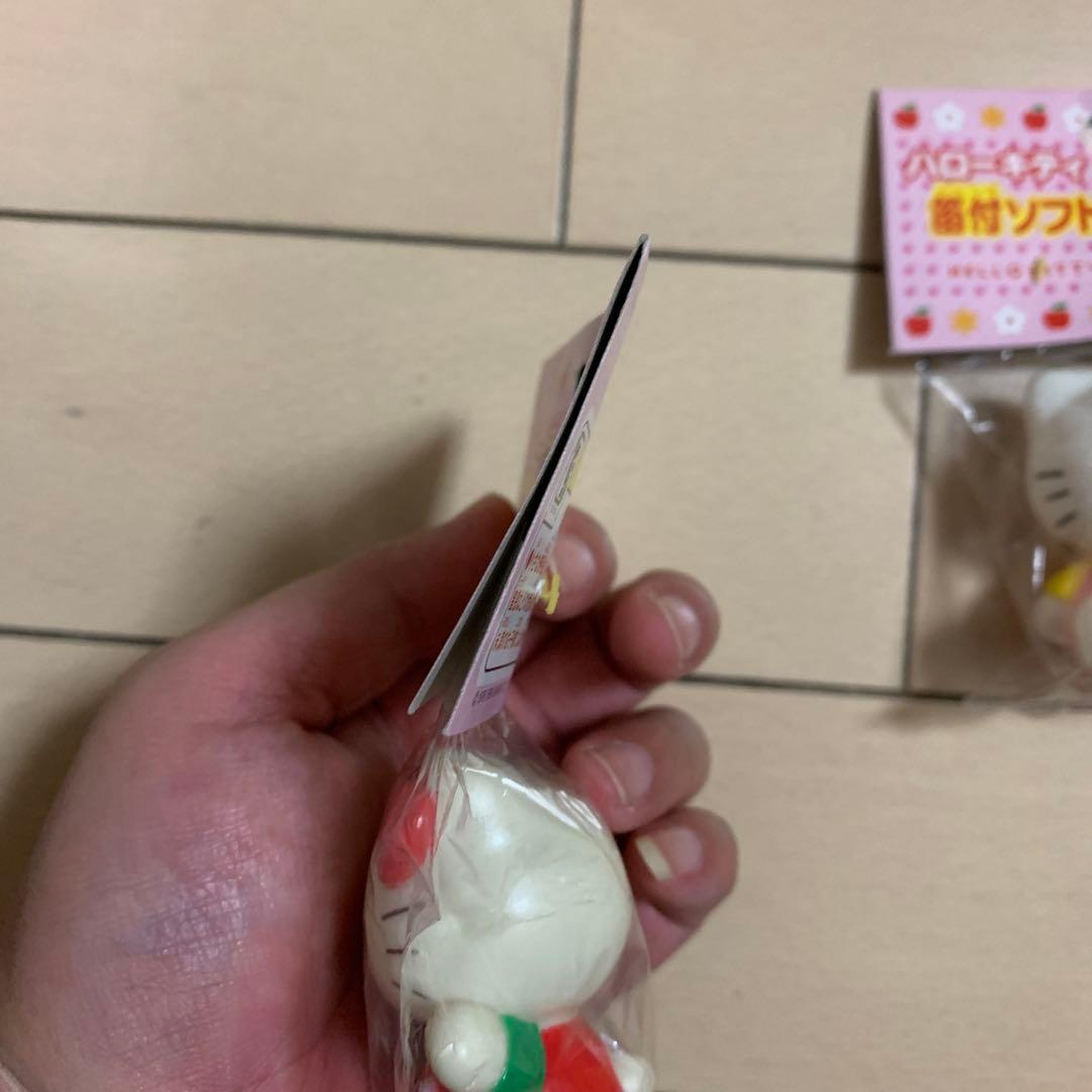 サンリオ　ハローキティ　笛付き　ソフト人形　3種セット