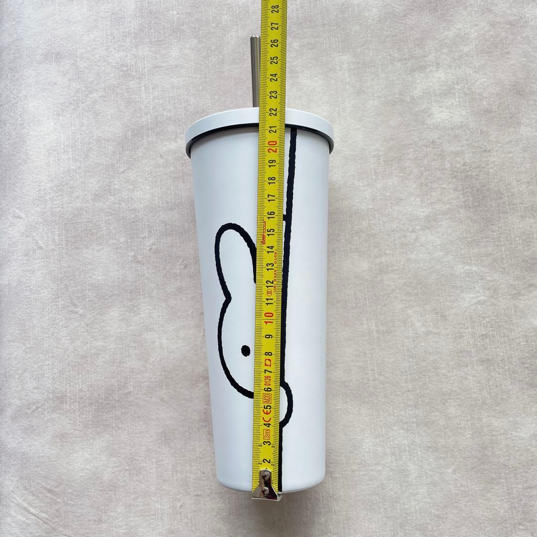 miffy【日本未販売】ストロー付きタンブラー 670ml nijntj