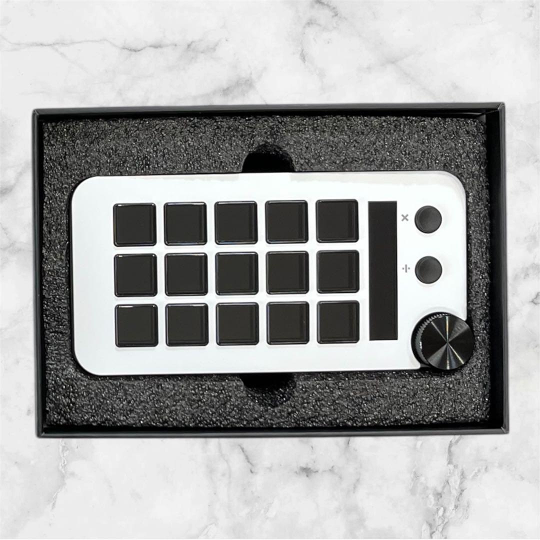 ストリームデック マクロキーボード ストリームドック ストリーミング ホワイト