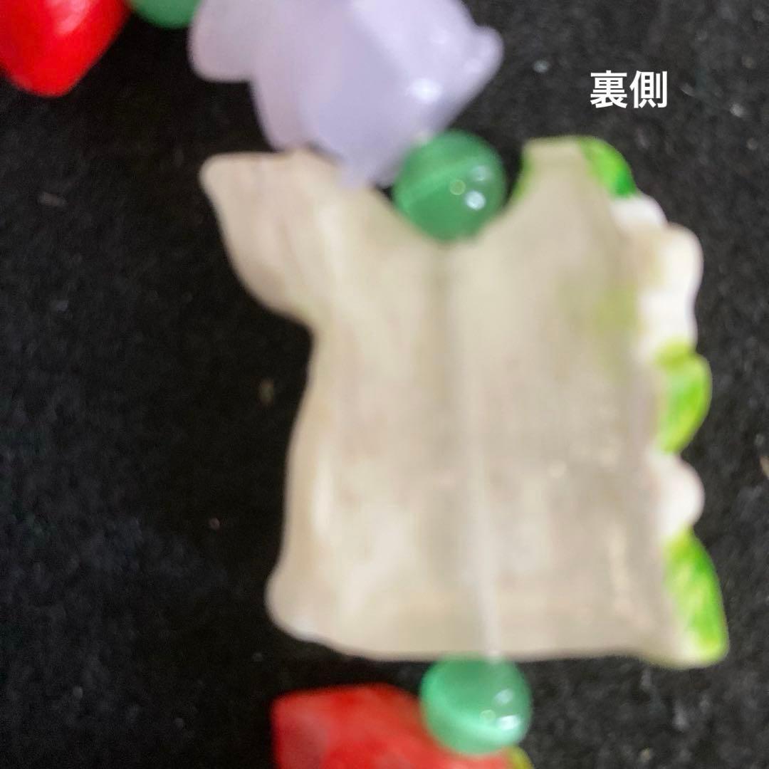 【種名　日本鹿の角】オリジナル彫刻使用⭐️苺畑のうさちゃんたち⭐️☆匿名