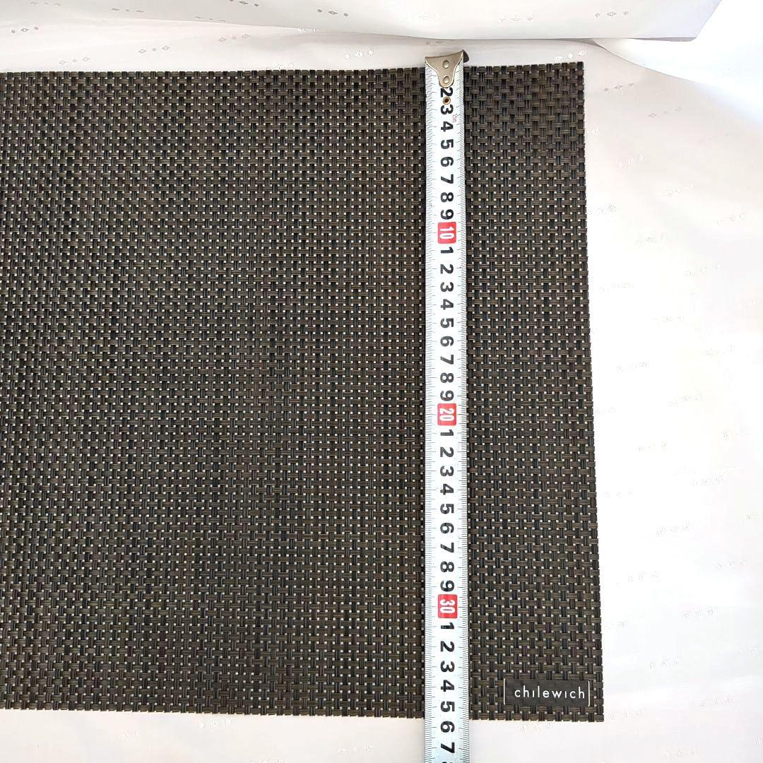 chilewich ダークブラウン ランチョンマット 4枚セット　④