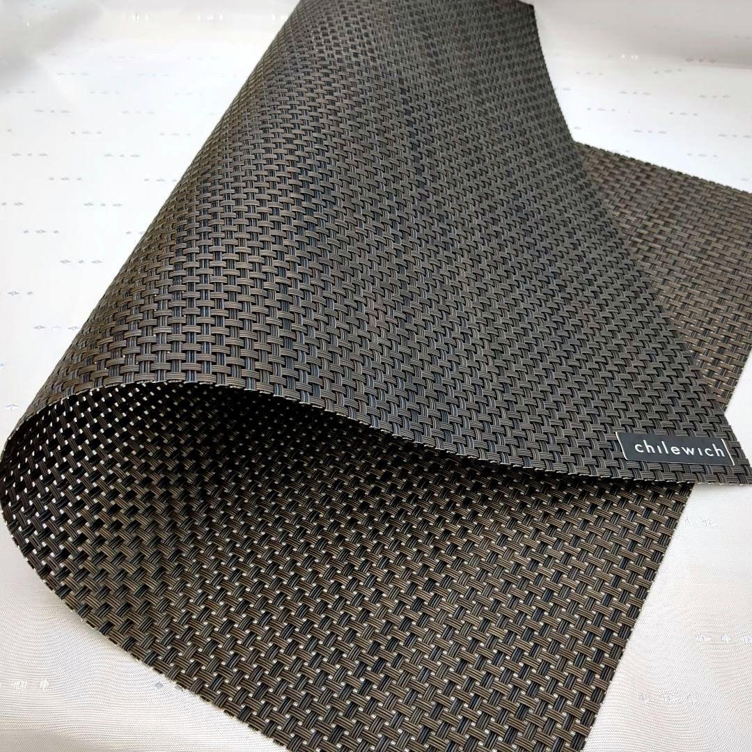 chilewich ダークブラウン ランチョンマット 4枚セット　④