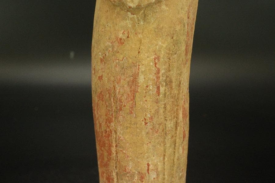 中国美術 加彩 女人 俑 高36.5cm(A883)