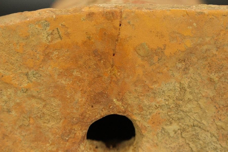 中国美術 加彩 女人 俑 高36.5cm(A883)