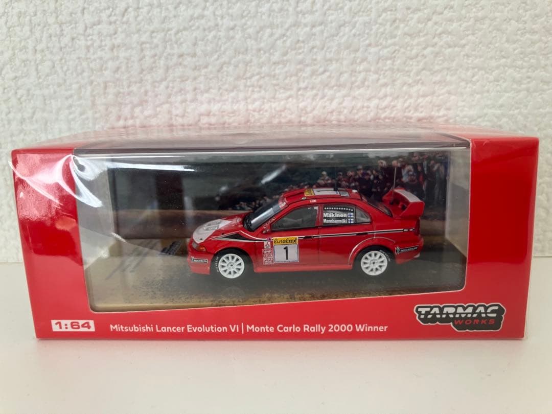 ターマックワークス　1/64　ランサー エボリューション VI WRC