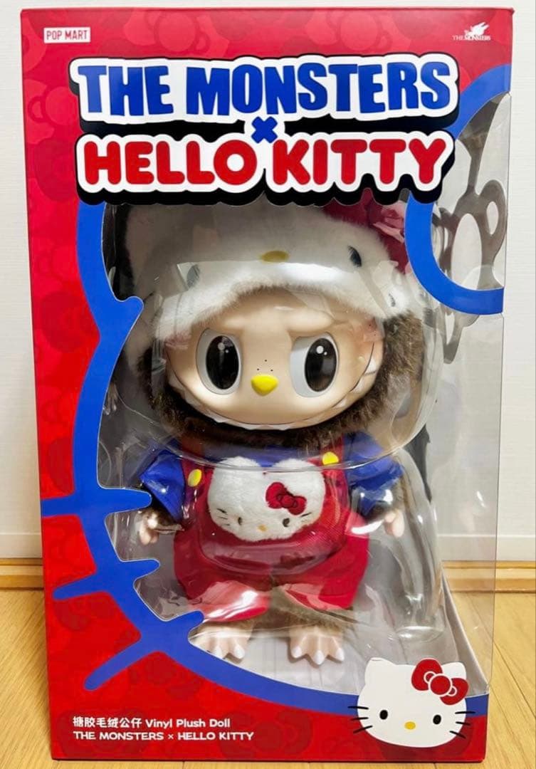 ラブブ THE MONSTERS × HELLO KITTY ぬいぐるみ