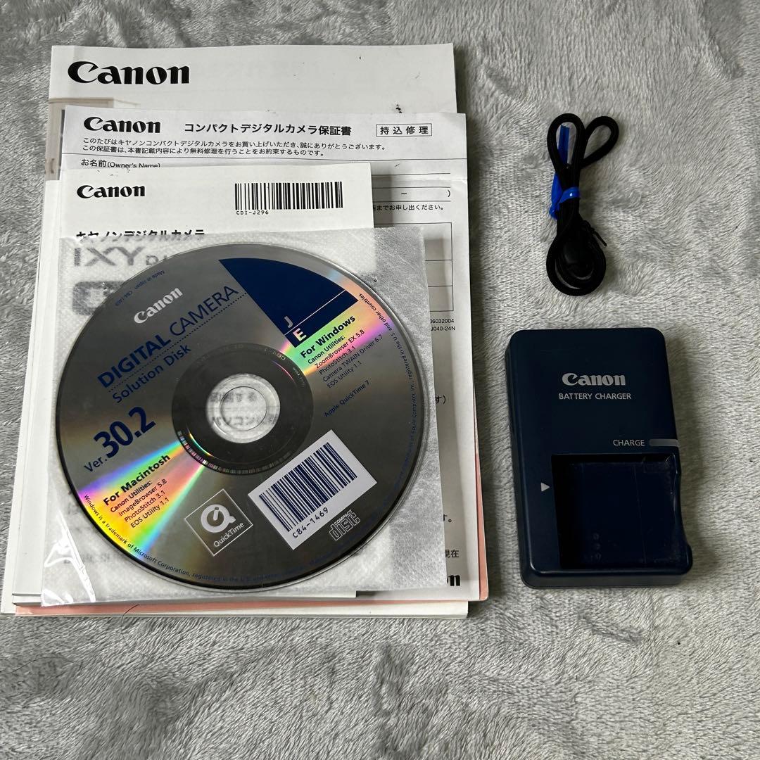 【箱付き】Canon IXY DIGITAL 10 シルバー レトロデジカメ