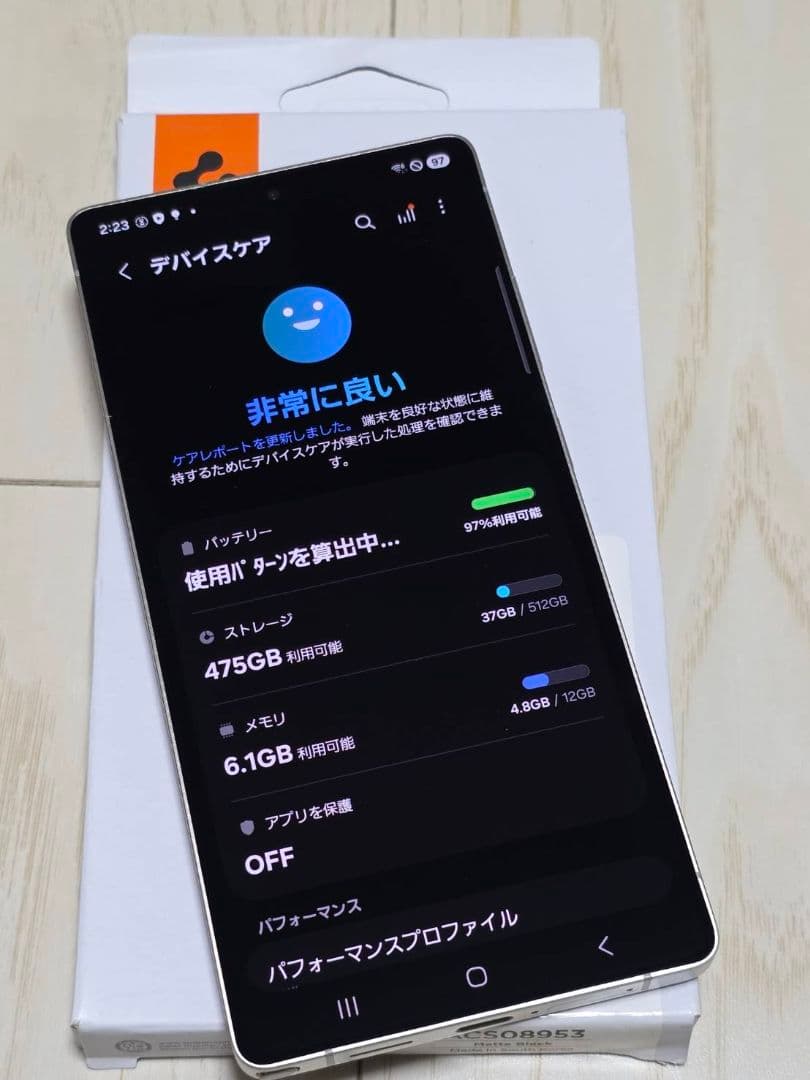 Galaxy S25 Ultra 国内版 512GB ブラック 未使用に近い!!