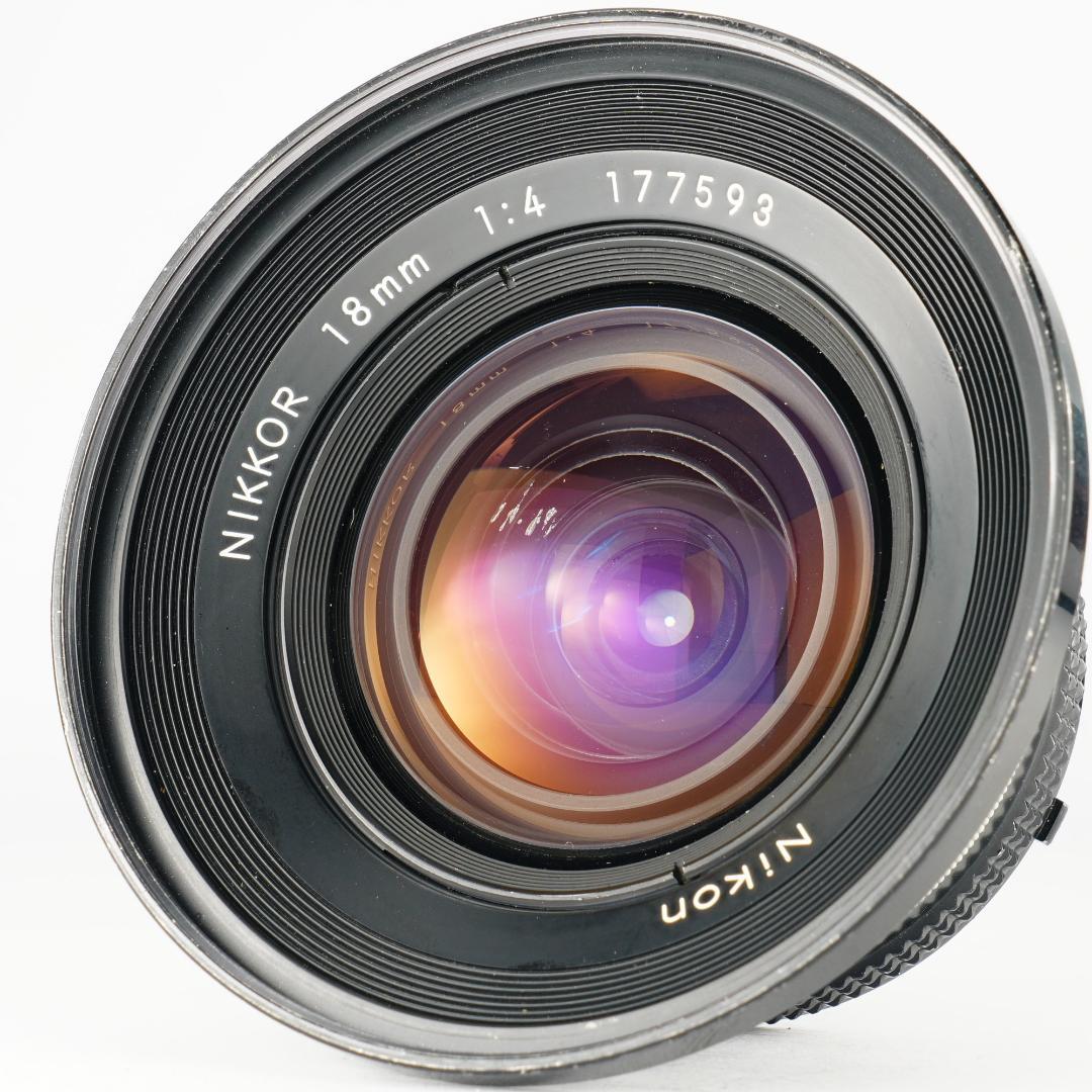 希少【テスト済】Nikon Ai Nikkor 18mm F4 593