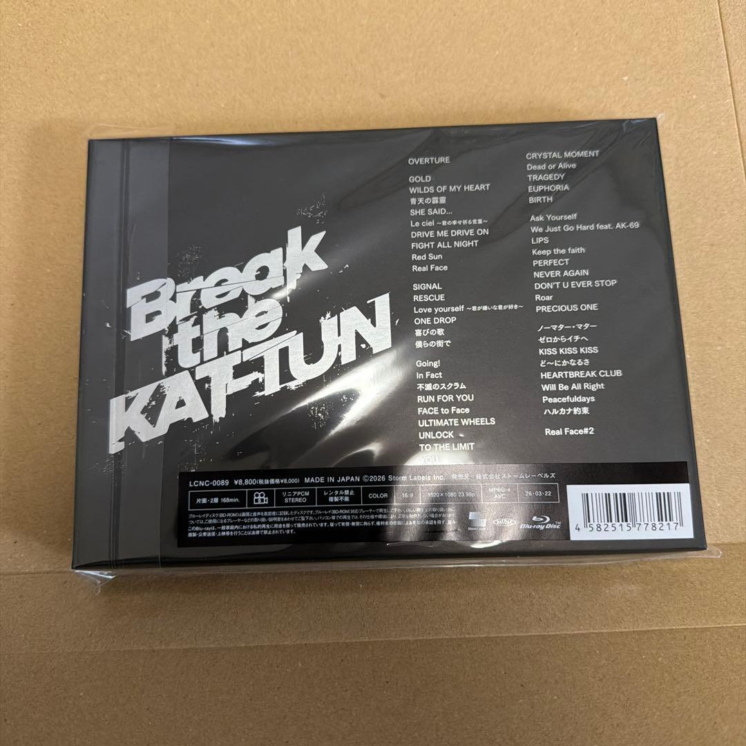 Break the KAT-TUN ブルーレイ Blu-ray盤