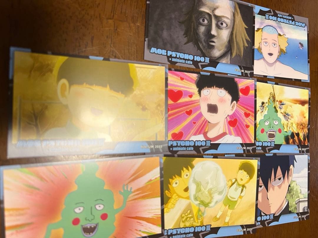 モブサイコ100 アニメイトカフェ　影山茂夫　霊幻新隆　セット